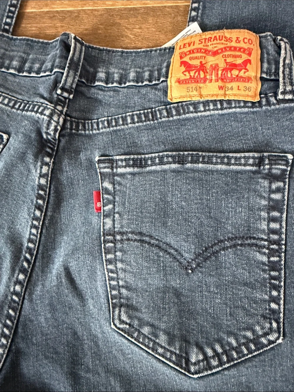 Levi's 514 jeans 34 x 36